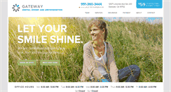 Desktop Screenshot of eastvalegatewaydental.com